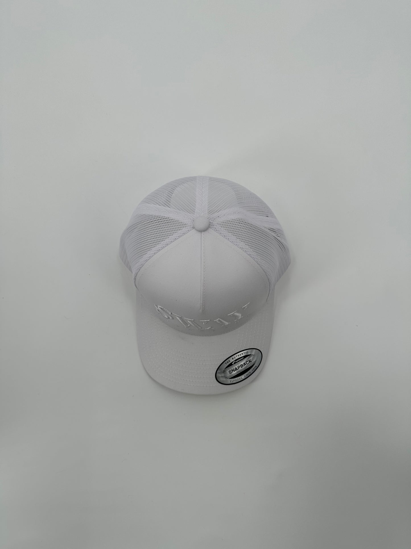 White on White Trucker Hat
