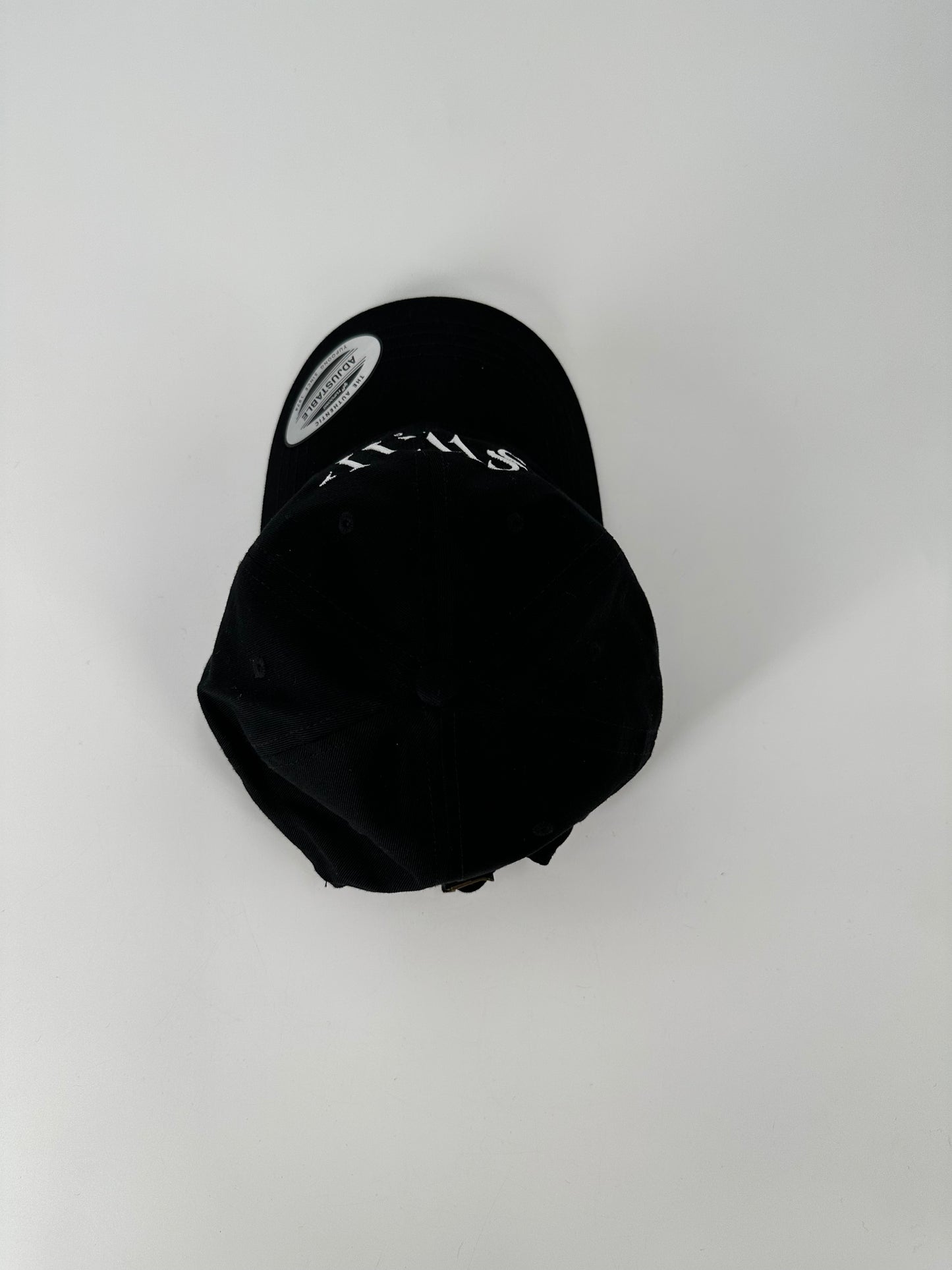 White on Black Dad Hat
