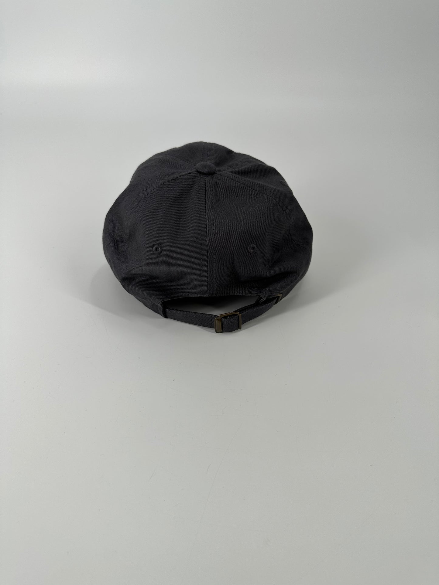 Black on Gray Dad Hat