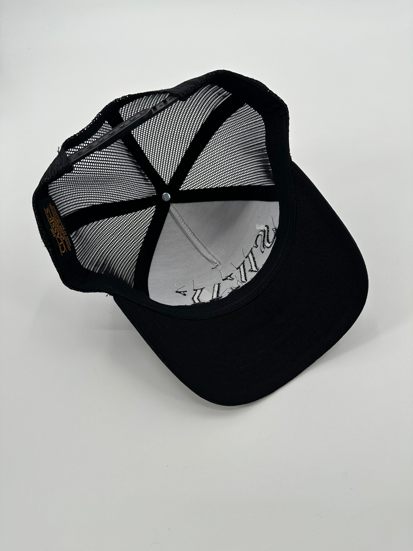 Black on Black Trucker Hat